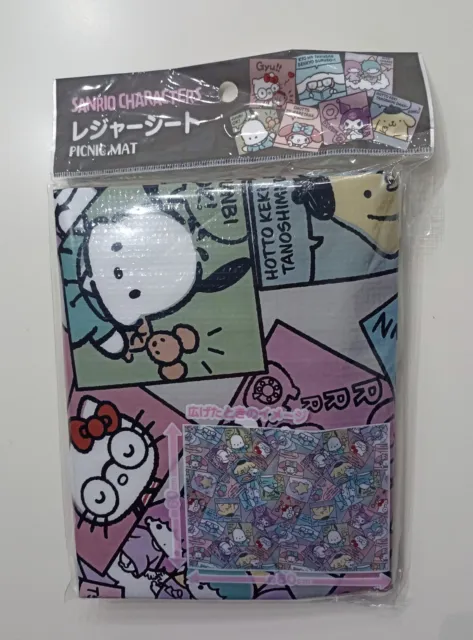 SANRIO Characters Picnic Mat Tappetino Tovaglia Hello Kitty Original Japan