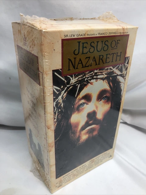 JESUS OF NAZARETH VHS Box Set Of 3 NIB 1992 £7.83 - PicClick UK