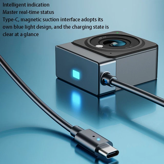 Un Drag Deux Pour DJI Action2 Base magnétique Caméra d'action Câble de charge