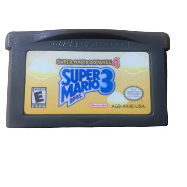SUPER MARIO ADVANCE 4 (Super Mario Bros 3) (GBA, Game Boy Advance ...
