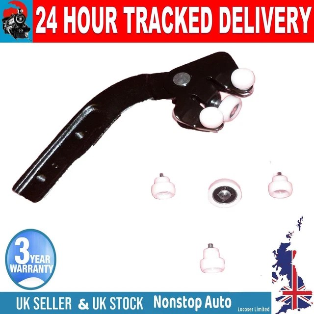 Kit De 3 Guides Roulettes Pour Porte Coulissante Mercedes Vito - Modèle YC145 Par NONSTOP - Remplace Les Références OEM 6397601747/1547/1347