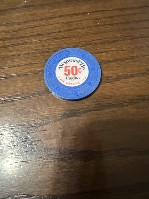 .50 Westward Ho Casino Chip Las Vegas Nevada