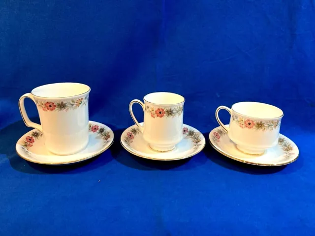Royal Albert Paragon Belinda Coffee Mug or Tea Cup & Saucer - Choose from Menu