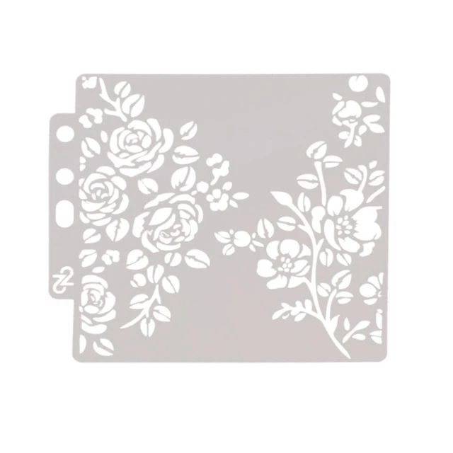 Rnigra Stencil Per Pittura 10 Pezzi | Maschere Riutilizzabili Per Decorazione Fai Da Te | Sagome Per Pareti, Tela, Muro - 2
