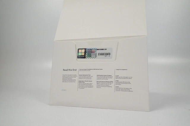 NEW MICROSOFT WINDOWS Server 2022 Standard 64-bit License & DVD 16 Core ...