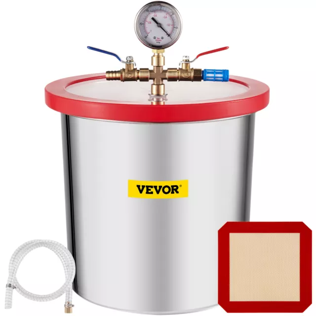 Camera a vuoto trappola per resina 12 litri camera a vuoto contenitore per degassamento Camera a vuoto trappola per resina 12 litri camera a vuoto contenitore per degassamento