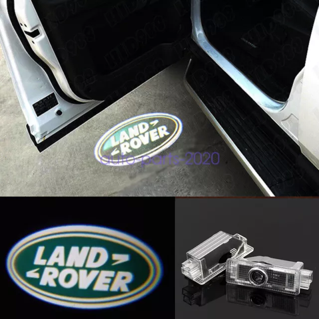 2X HD Car Door Ghost Shadow Welcome Projector Light For Land Rover Sport