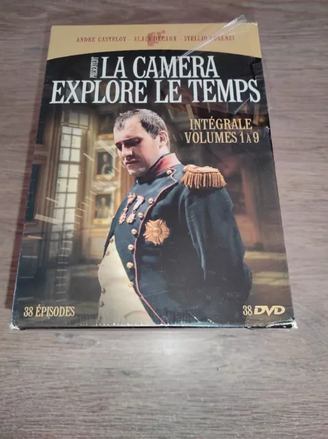 *NEUF SOUS BLISTER: La Caméra Explore Le Temps. L'Intégrale ( Coffret de 38 DVD)