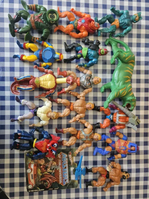 ⚠️GRAN Lote Accesorios Vintage 80's Masters Of The Universe MOTU He-Man