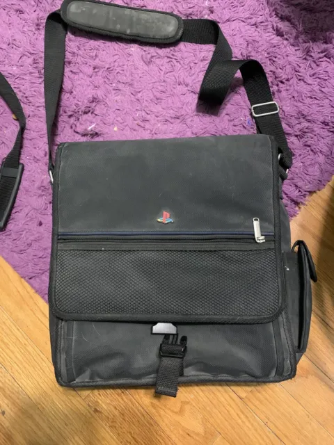 Official Sony PlayStation 2 Carrying Case Messenger Bag