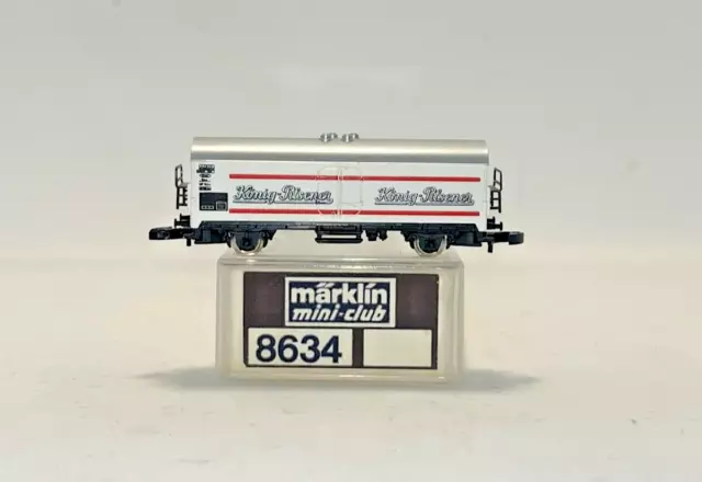 Z Scale Marklin 8634 Konig-Pilsner Beer Reefer Box Car (B)