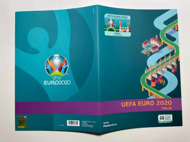 2021 Folder Filatelico Campionato Europeo Calcio UEFA Euro 2020