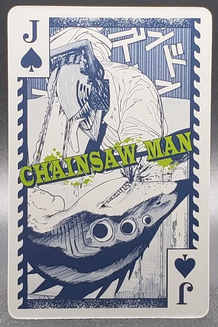 DENJI CHAINSAW MAN Playing Card Japanese Shueisha Anime Shonen Jump