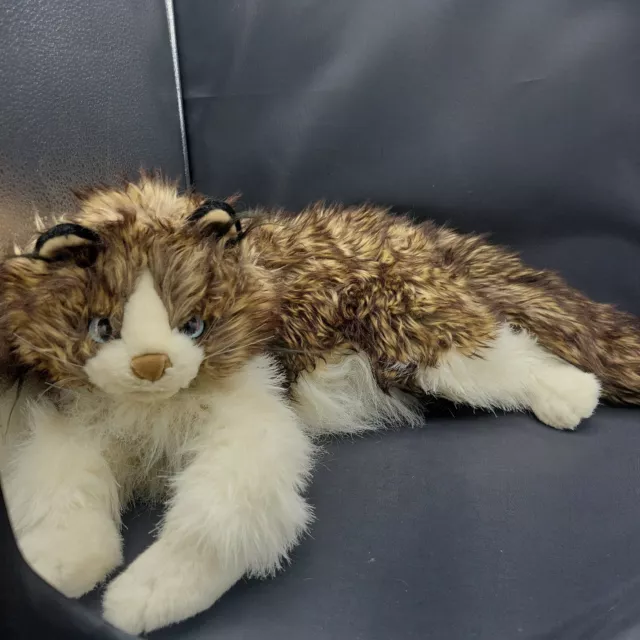 FOLKMANIS REALISTIC RAGDOLL Cat Stuffed Animal Plush 18” Full Body Hand ...
