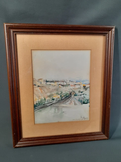 Paysages à l’aquarelle 12 5x18cm