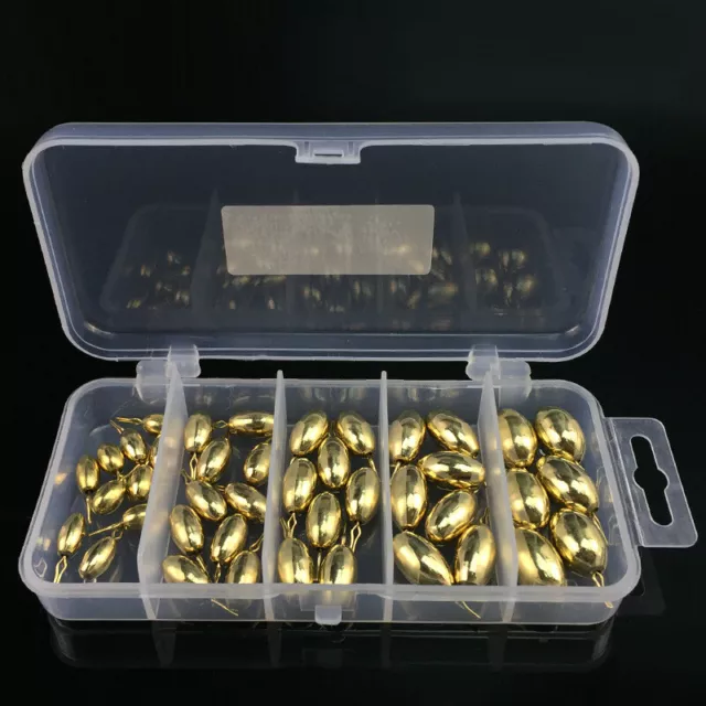 11 Packages of Top Brass Tackle Brass Weenie Fishing Weights 1/16