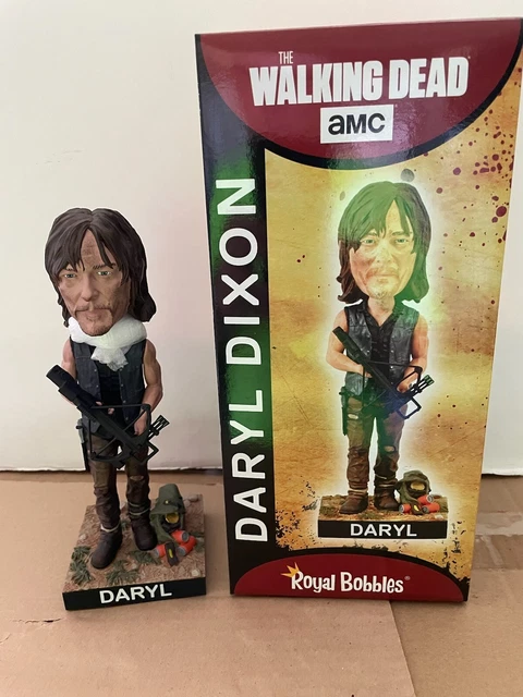 The Walking Dead Daryl Dixon Royal Bobbleheads NIB SALE