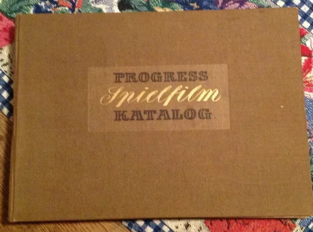 Buch "Progress Spielfilm Katalog" 1956 , Zustand 3