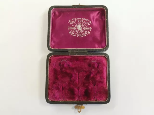 Superb Antique Cufflinks Stud Buttons Jewellery Jewelry Box