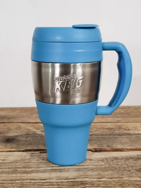 Bubba 34oz Keg Mug Blue Travel Cup Stainless Steel Insulated Hot Cold