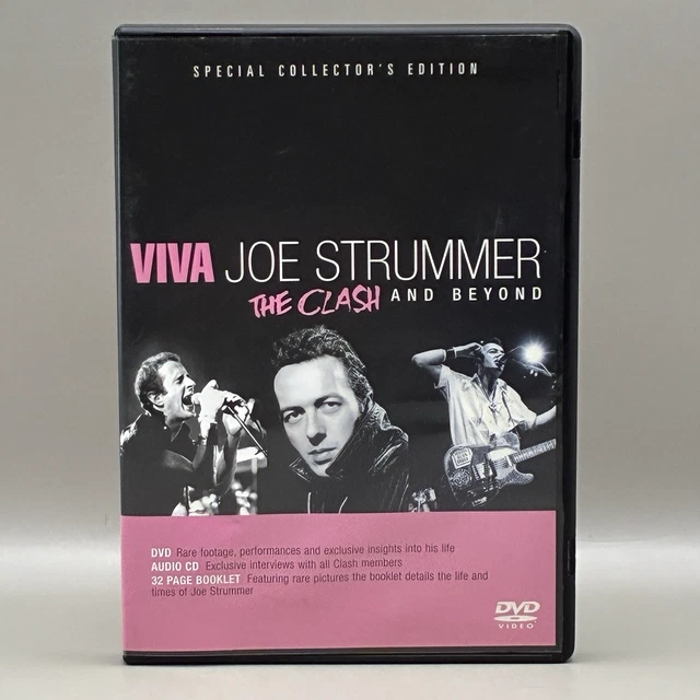 JOE STRUMMER - Viva/The Clash And Beyond (+ CD) [2 DVDs] EUR 34,90