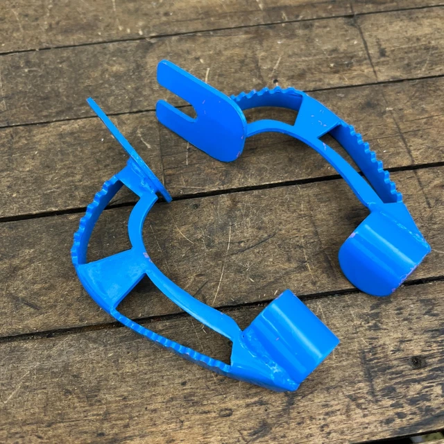 bmx pegs blue