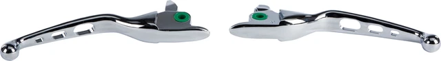 Harddrive Tri-Hole Lever Set Chrome Touring 17-Up Except Tri Glide - 053888