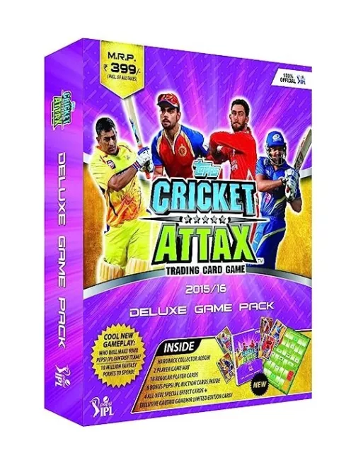 Indian Premier League (IPL) 2015 Topps Cricket Attax Pick Your Card