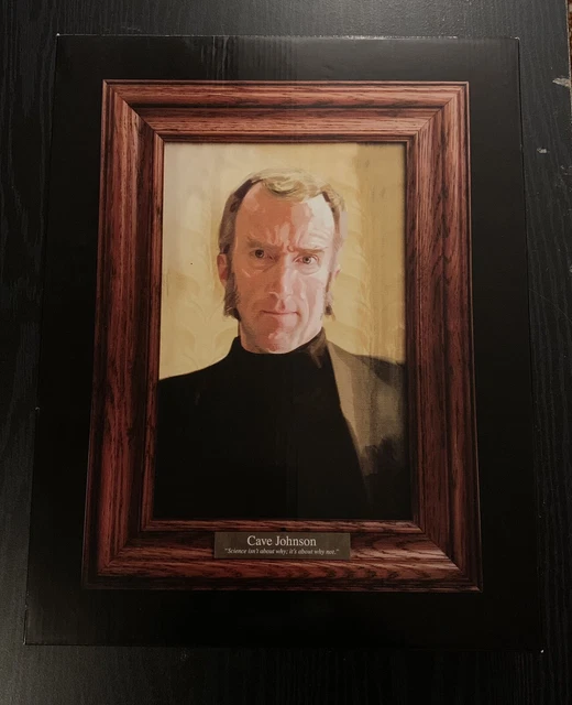 Valve Portal 2 Cave Johnson Talking Portrait ThinkGeek Aperture Science