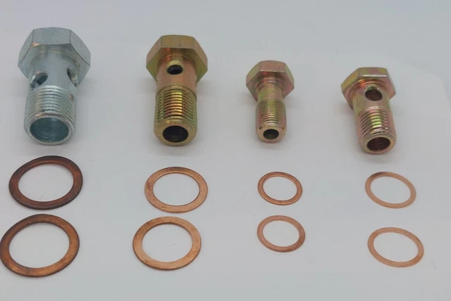 Banjo Fitting Hydraulics Car TruckBanjo Bolt Banjo Union for Fuel Line Fittings
