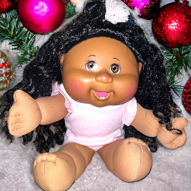 Cabbage Patch Kids CPK African American Doll Long Hair Teeth HTF Gorgeous 2015