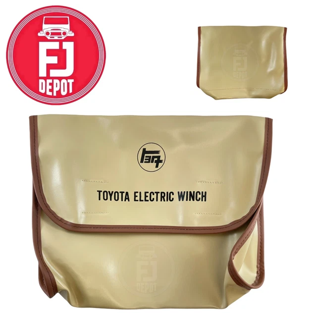 WINCH COVER FJ40 Fj45 Fj60 Control Switch Bag Toyota Land Cruiser Oem Genuine EUR 87,65