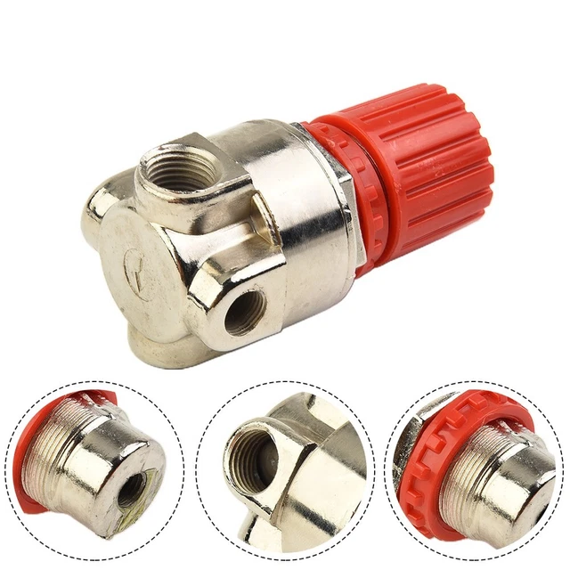 For Piston Compresseur Valve Air Compresseur Accessoires Acier Rouge et Noir