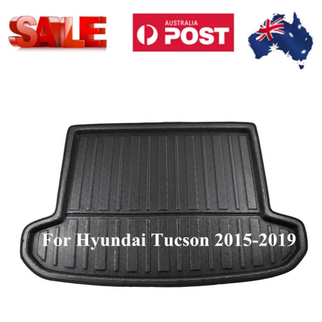 Rear Trunk Mat Cargo Floor Boot Liner Tray Protector For Hyundai Tucson 2015-20