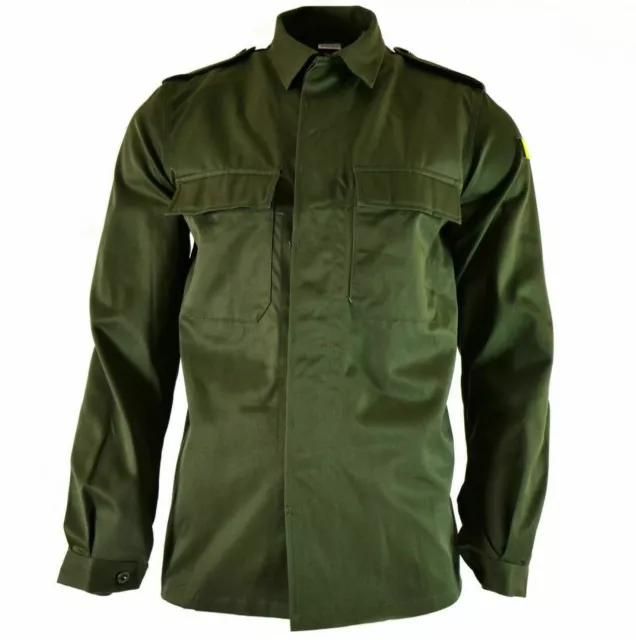 Genuine Belgian army field jacket military BDU olive shirt military combat NEW