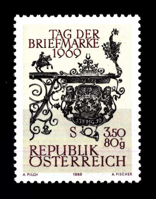 AUSTRIA - 1969 - Giornata del francobollo