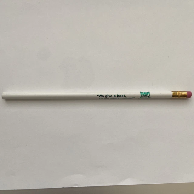 Vintage Original Pencil WOODSY THE OWL Give A Hoot Don’t Pollute UNUSED NEW Nice