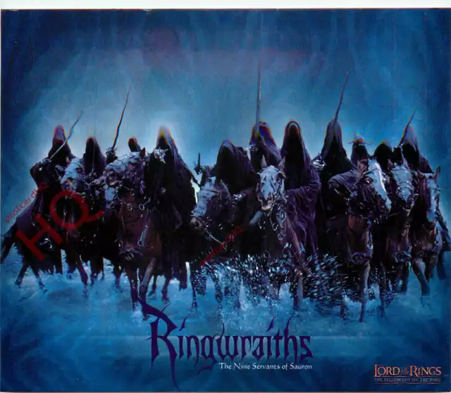 Picture Postcard:-Lord of the Rings, the Fellowship of the Ring, Ringwraiths