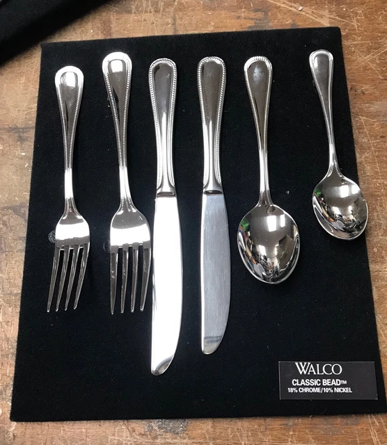 Walco - Classic Bead 5 Piece Place Setting NEW