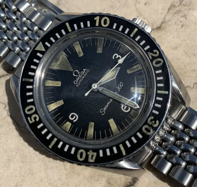 Omega Seamaster 300 Vintage. Cal. 552 Automatico. Big Triangle.