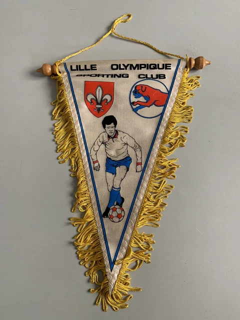 Fanion Vintage Ajax Amsterdam – Rare Banderin 42x33cm, Collection Football