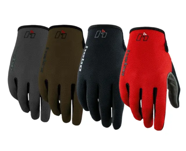Hebo Nano Pro Trials Gloves Red Black Grey Khaki 2024 Design Small L Xl Xxl M