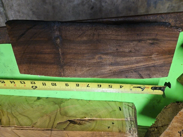 Curly Claro Walnut Lumber Block Carving Arts & Crafts