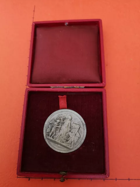 médaille argent massif 21 gr Société Horticulture Seine et Oise L. Borrel