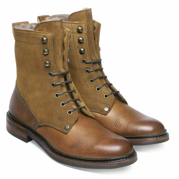 Cheaney trafalgar capped derby boot top