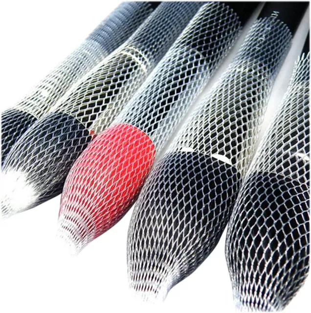 Cosmetic Make Up Brush Pen Netting Mesh Cover Sheath Protectors Guards