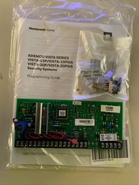 Honeywell Security 15P Alarm Panel Board Resideo Ademco Newest Revision 10.25