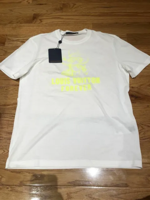 Louis Vuitton Men's XXXL Limited LV Salt Pretzel T-Shirt 120lv29