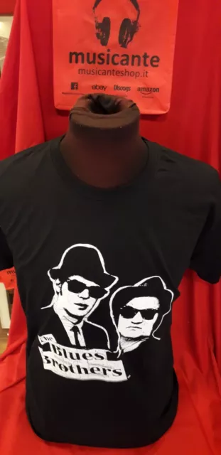 T-SHIRT " Blues Brothers  " - STAMPA DIGITALE / Fruit of the Loom -
