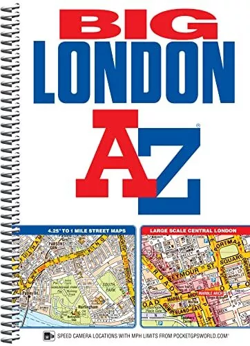 Big London Street Atlas (London Street A... by Geographers A-Z Map  Spiral bound